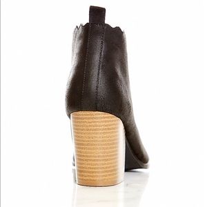 Qupid Shoes - Scalloped black booties Qupid Shoes - Scalloped black booties